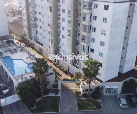 Cobertura plana de 130m² privativos com 1 suíte mais 2 dormitórios, terraço e 2 vagas no Saguaçu por R$ 843.000,00*