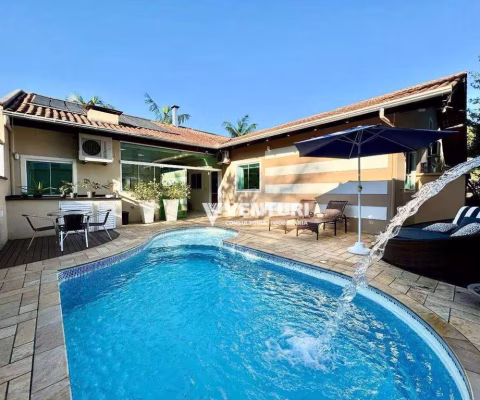 Casa com 3 dormitórios à venda, 184 m² por R$ 1.200.000,00 - Água Verde - Blumenau/SC