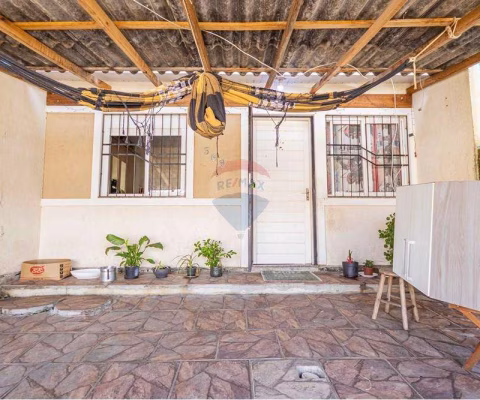 Casa com 2 dormitórios com garagem e pátio na frente e atrás á venda por R$ 180.000,00 no Residencial Parque Sabiá, Esteio, RS
