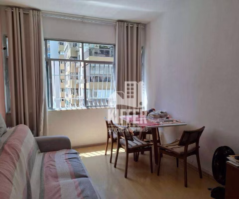 Apartamento com 2 dormitórios à venda, 73 m² por R$ 590.000,00 - Icaraí - Niterói/RJ