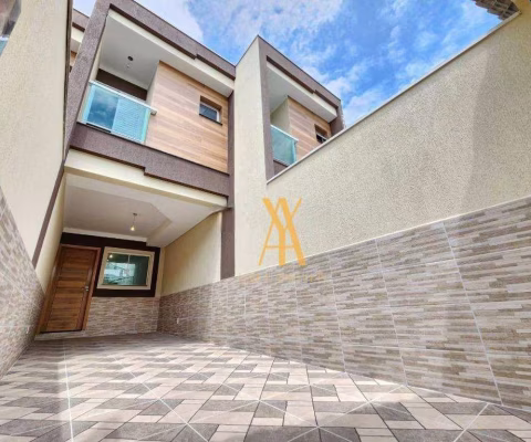 Sobrado com 3 dormitórios à venda, 120 m² por R$ 617.900,00 - Penha de França - São Paulo/SP