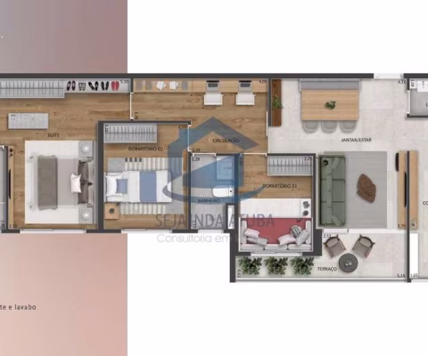Apartamento com 3 quartos à venda na Rua Pedro de Toledo, 1327, Jardim Dom Bosco, Indaiatuba