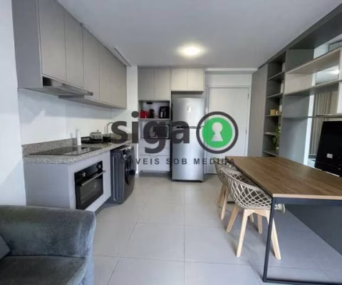 Apto para locação MOBILIADO com 42m², 1 suite, 1 vaga na Vila Madalena