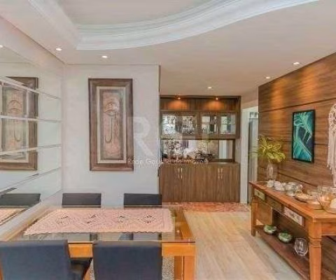 Excelente apartamento mobiliado com 2 dormitórios e 2 vagas.