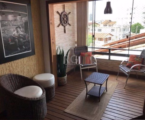 Apartamento para Venda - 130m², 3 dormitórios, 1 vaga - Centro