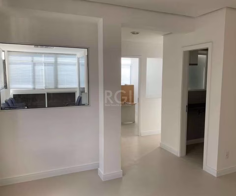 Sala comercial na Getúlio Vargas com 81,92m² privativos