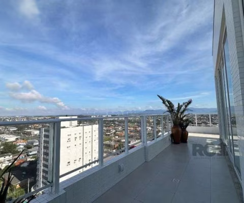 Apartamento com dois dormitórios e amplo terraço privativo