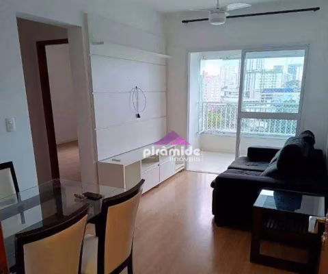 Apartamento com 2 dormitórios, sendo 1 suíte à venda, 74m² por R$ 640.000,00 - Jardim Oswaldo Cruz - São José dos Campos / SP
