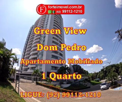 Apartamento 100% Mobiliado no Condomínio Green View de 1 Quarto