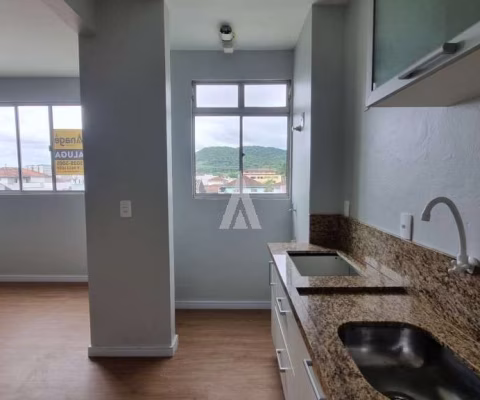 APARTAMENTO 02 QUARTOS, 42,79m², AVENTUREIRO, 01 VAGA DE GARAGEM