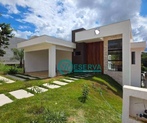 Casa com 3 dormitórios à venda, 141 m² por R$ 1.080.000,00 - Condomínio Parque dos Buritis - Lagoa Santa/MG