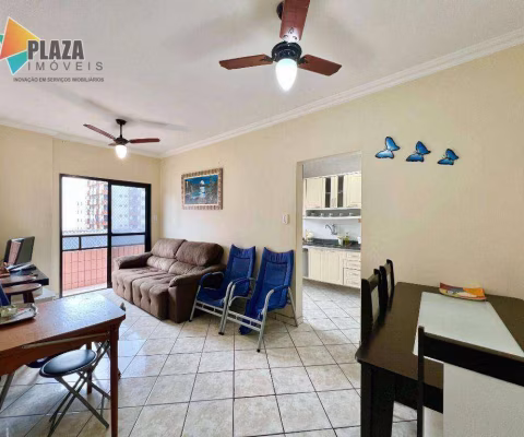 Apartamento com 1 dormitório à venda, 54 m² por R$ 310.000,00 - Vila Guilhermina - Praia Grande/SP