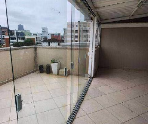 Cobertura com 3 dormitórios à venda, 126 m² por R$ 399.000,00 - Glória - Joinville/SC