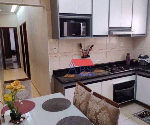 Casa com 3 dormitórios à venda, 87 m² por R$ 450.000 - Jardim Casqueiro - Cubatão/SP