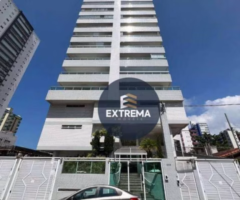 Apartamento com Vista para o Mar com 2 dormitórios sendo 1 suite  à venda, 90 m² por R$ 450.000,00 - Tupi - Praia Grande/SP