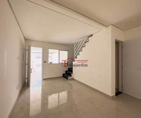 Sobrado com 3 dormitórios à venda, 122 m²- Bairro Vila Homero Thon - Santo André/SP