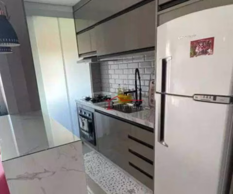 Apartamento com 2 dormitórios para alugar, 49 m² - Vila Eldízia - Santo André/SP