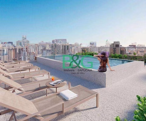 Apartamento com 1 dormitório à venda, 28 m² por R$ 462.675,00 - Perdizes - São Paulo/SP