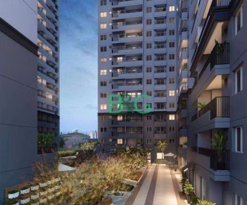 Apartamento com 2 dormitórios à venda, 41 m² por R$ 353.974,50 - Ipiranga - São Paulo/SP