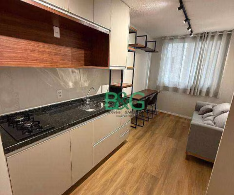 Apartamento com 1 dormitório para alugar, 27 m² por R$ 2.200/mês - Mooca - São Paulo/SP