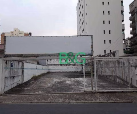 Terreno, 250 m² - venda por R$ 1.595.800 ou aluguel por R$ 17.376/mês - Centro - São Bernardo do Campo/SP