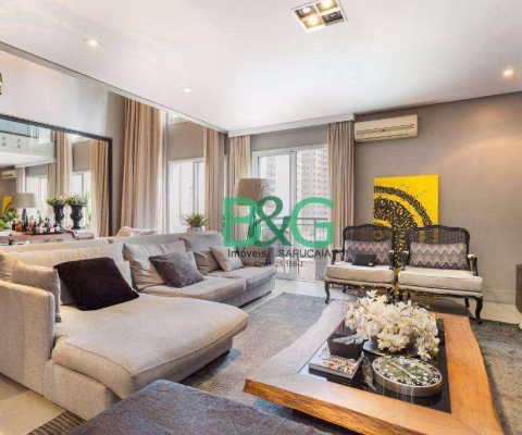 Apartamento com 2 dormitórios à venda, 163 m² por R$ 4.890.000,00 - Moema - São Paulo/SP