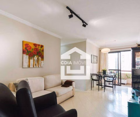Apartamento com 2 dormitórios à venda, 57 m² por R$ 750.000,00 - Moema - São Paulo/SP