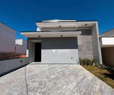 Casa com 3 dormitórios à venda, 101 m² por R$ 715.000,00 - Condomínio Villagio Ipanema I - Sorocaba/SP