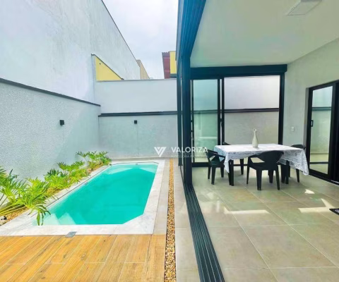 Casa com 3 quartos à venda, 155 m² por R$ 1.180.000 - Condomínio Campos do Conde - Sorocaba/SP