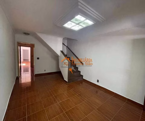 Sobrado com 4 dormitórios para alugar, 113 m² por R$ 3.980,00/mês - Jardim Santa Mena - Guarulhos/SP