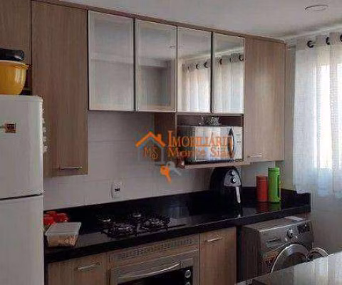 Apartamento com 2 dormitórios à venda, 45 m² por R$ 223.000,00 - Jardim Ansalca - Guarulhos/SP