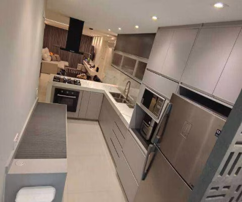 Apartamento com 2 dormitórios à venda, 89 m² por R$ 910.000,00 - Pompéia - Santos/SP