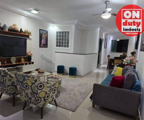 Casa com 3 dormitórios à venda, 161 m² por R$ 1.170.000,00 - Embaré - Santos/SP