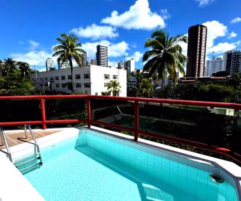 Cobertura de Luxo à Venda em Ondina, Salvador-BA: 4 Suítes, Piscina Privativa e Vista Mar!