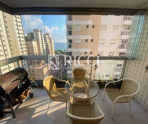 Apartamento de Luxo no Embaré: 3 quartos, 3 suítes, 2 sala, 5 banheiros, 3 vagas, 180m² - Venda ou Locação em Santos-SP.