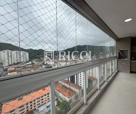 Apartamento à Venda em Santos-SP, Marapé: 3 Quartos, 1 Suíte, 2 Salas, 3 Banheiros, 2 Vagas - 112m² de Área