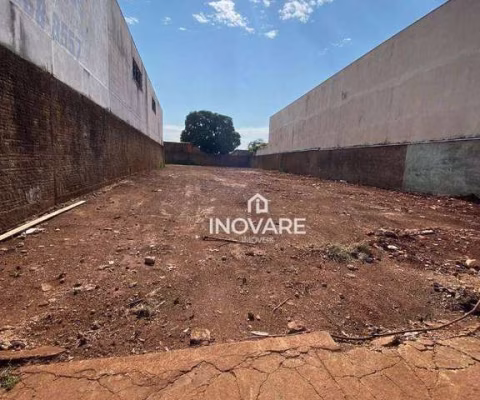Terreno, 1086 m² - venda por R$ 800.000,00 ou aluguel por R$ 0,01/mês - Setor Social - Itumbiara/GO
