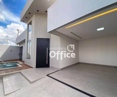 Casa com 3 dormitórios à venda, 140 m² por R$ 670.000,00 - Residencial Flor do Cerrado - Anápolis/GO