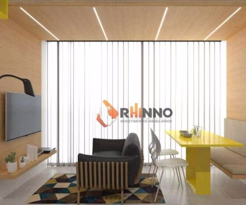 Apartamento de 31,85m² com 1 quarto no bairro Cabral.