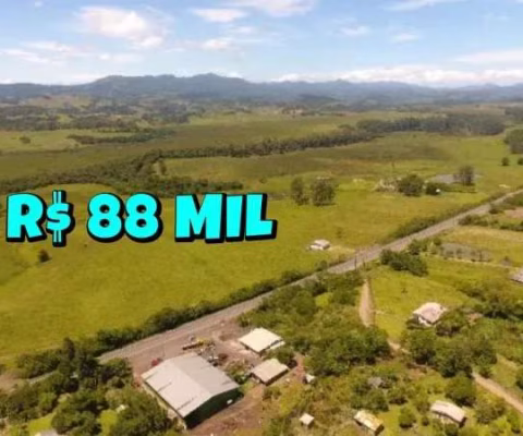 [695] CHÁCARA EM SANTO ANTÔNIO DA PATRULHA 3000M² LUZ, FIBRA ÓTICA, FRENTE AO ASFALTO
