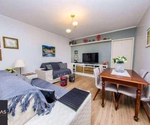 Excelente apartamento de 82m² com 02 dormitórios e 01 vaga de garagem.