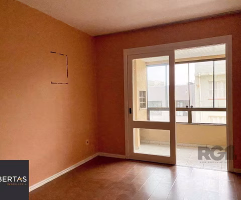 Apartamento com sacada, churrasqueira e vaga de garagem no Centro Histórico