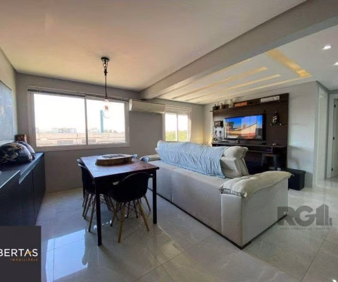 Apartamento para Venda - 65m², 2 dormitórios, sendo 1 suites, 1 vaga - Humaitá