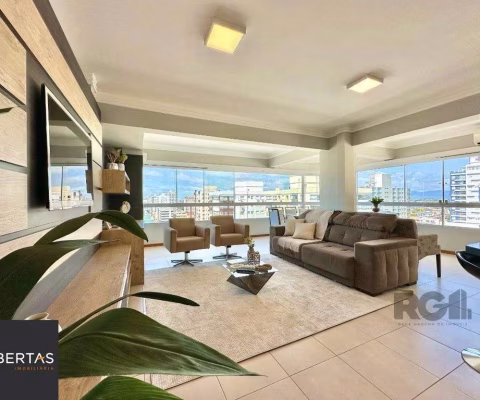 APARTAMENTO À VENDA DE ESQUINA COM VISTA LIBERADA PARA O MAR