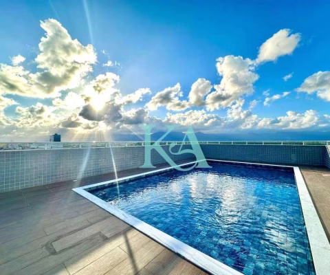 Apartamento com 1 dormitório à venda, 55 m² por R$ 330.000 - Vila Guilhermina - Praia Grande/SP