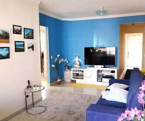 Apartamento com 3 dormitórios à venda, 75 m² por R$ 595.000,00 - Bangu - Santo André/SP