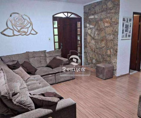 Sobrado com 3 dormitórios à venda, 156 m² por R$ 579.999,90 - Vila Camilópolis - Santo André/SP