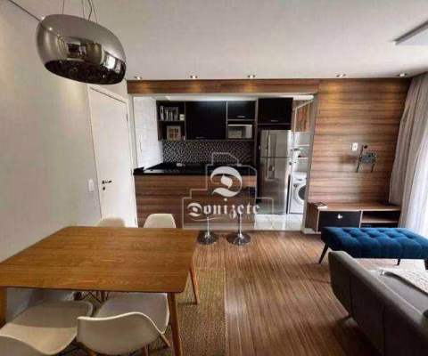 Apartamento com 2 dormitórios à venda, 56 m² por R$ 565.000,00 - Campestre - Santo André/SP