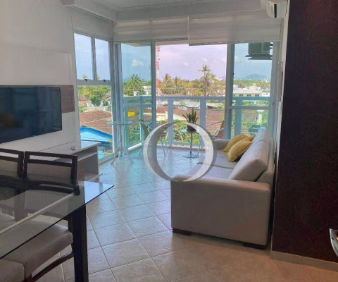 Apartamento com 2 dormitórios à venda, 72 m² por R$ 360.000,00 - Enseada - Guarujá/SP