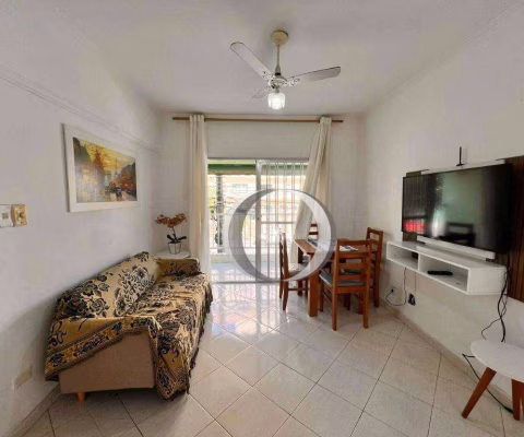 Apartamento com 1 dormitório à venda, 55 m² por R$ 270.000,00 - Enseada - Guarujá/SP